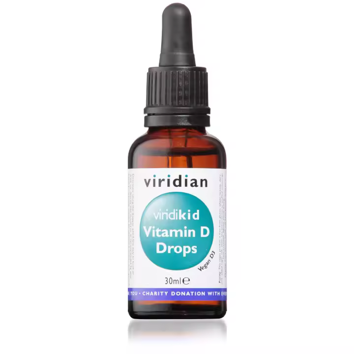 Viridikid Vitamin D3 Vegana 400 Iu Gotas 30 Ml - 1