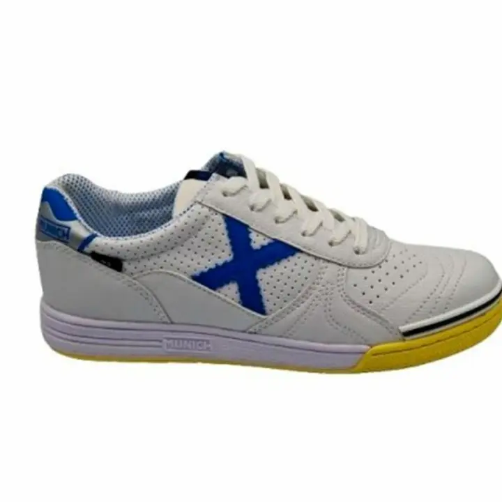 Zapatillas de Fútbol Sala para Adultos Munich G-3 Profit 388 Hombre Blanco - 1