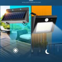 Lámpara Solar Exterior IP65 Con Sensor De Movimiento 48LED Luz De Calle Para Jardín Decoración Y Interior Impermeable - details 4