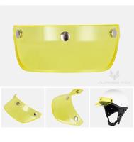 Casco De Motocicleta Retro Mitad Rostro Con Visera De 3 Botones Pantalla Antigolpes Accesorios Para Motocicleta Unisex - details 9