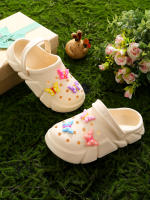 Clogs Transpirables Casuales Para Niñas Con Encantos De Dibujos Animados Slip-on Zapatillas De Playa Antideslizantes Para Jardín Zapatos De EVA Para Todas Las Estaciones - details 5