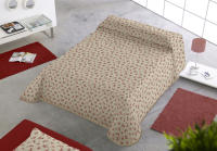 SABANALIA - Colcha estampada Martina (Disponible en varios tamaños y colores) | Colcha ideal para primavera y verano | Producto ligero y decorativo - details 0