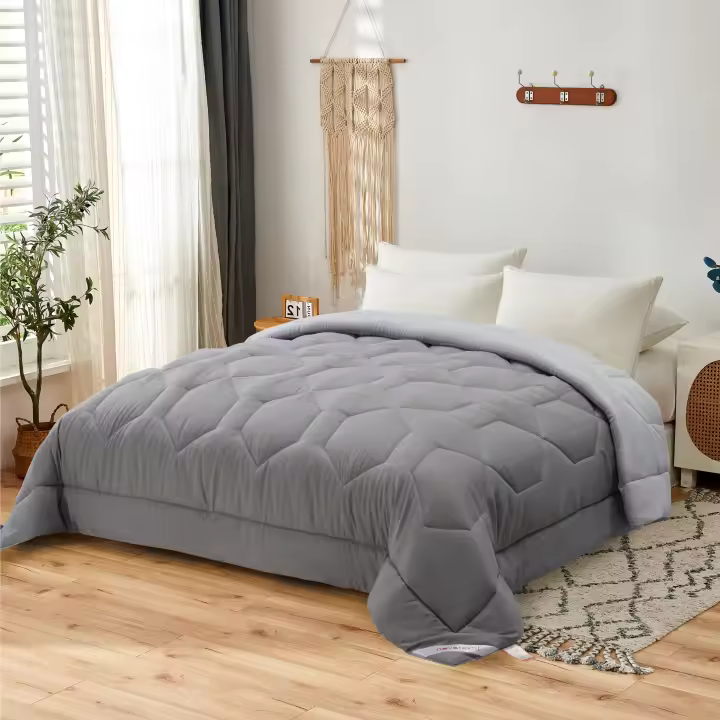 Novotextil Edredón Nórdico Bicolor 180 g/m² – 100% Microfibra – Ligero, Suave y Reversible – Colcha Fina Verano y Entretiempo - 1