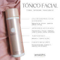 Atashi Tónico Facial Firmeza Luminosidad | Refresca, Purifica, Hidrata Y Minimiza Poros | Con Liposomas De Agua Glacial Y Ácido Glicólico Liposomado | Todo Tipo De Piel. 250 ml - details 5