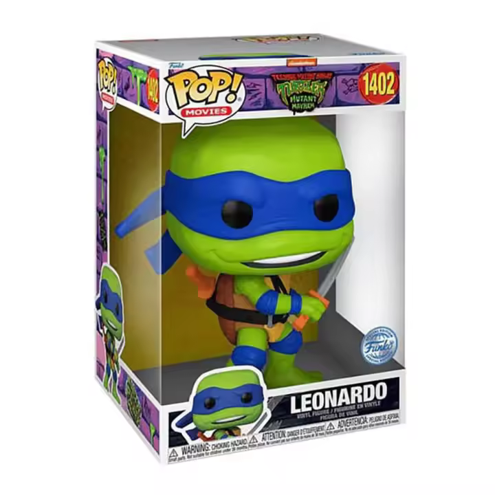 Funko Pop! Figura De Vinilo Jumbo Extragrande Tortugas Ninja Mutantes Adolescentes 25 Cm - 1