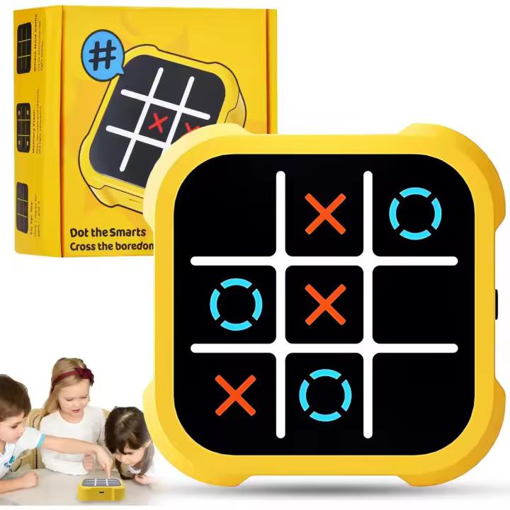 Electrónico Tic TAC Toe Bolt, Juegos de Viaje Portátiles 3 en 1, Juegos para Niños para Educación y Crecimiento de la Memoria,Juego de Fiesta Familiar, Regalos De Cumpleaños para Todas Las Edades. - 1