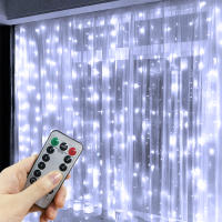 Guirnalda De Luces LED Para Navidad Con Control Remoto USB Decoración De Fiesta Y Boda Para Dormitorio Y Exterior En Casa - details 1