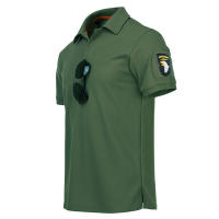 Camiseta Táctica De Verano Para Hombre Secado Rápido Manga Corta Deportiva Transpirable Workwear Para Correr Y Acampar Estilo Casual - details 7
