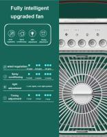Ventilador Portátil 3 En 1 Humidificador Luz Nocturna Mini Aire Acondicionado Portátil Para El Hogar Con Control Remoto Y Luz LED - details 7