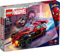 Lego Marvel Spider-Man el potente coche de Spidey con 2 minifuras de Miles Morales vs. Morbius V29 - 76244 - details 0