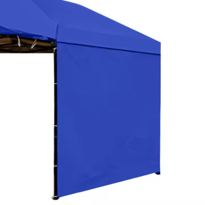 Lateral De Sombra Para Canopy Tejido Impermeable Para Gazebo De 10x10 Pies Con Piernas Rectas Exterior 1 Pieza Solo Kaki - 1