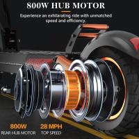 IENYRID 4PRO S+ MAX Patinete Scooter Eléctrico Plegable Motor de 800W, Velocidad Máxima de 45 km/h, Batería de 48V 20Ah, Neumáticos Neumáticos Off-road de 10', Sistema de Doble Freno, Sistema de Frenado Antibloqueo E-ABS, Apto para Uso Exterior - details 7