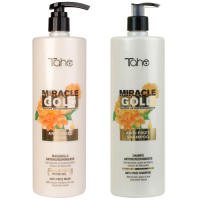 Tahe Miracle Gold Pack Cabellos Finos | Champu 1000 ml + Mascarilla para cabellos finos 1000 ml. - details 0