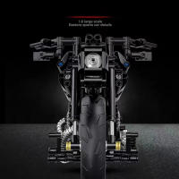 Bloques De Construcción Técnicos Para Motocicleta Modelo MOC Duke Harleys Carreras De Motocicletas Juguetes Para Niños Regalo Bloques De Vehículo Pequeño Compatible Con Lego ABS Sin Batería - details 4