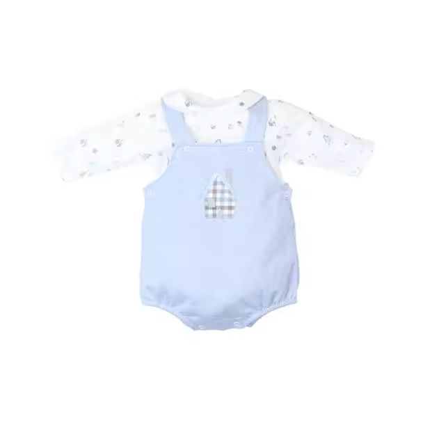 Conjunto bebé niño peto corto y camisa-28219-Tony Bambino - 1
