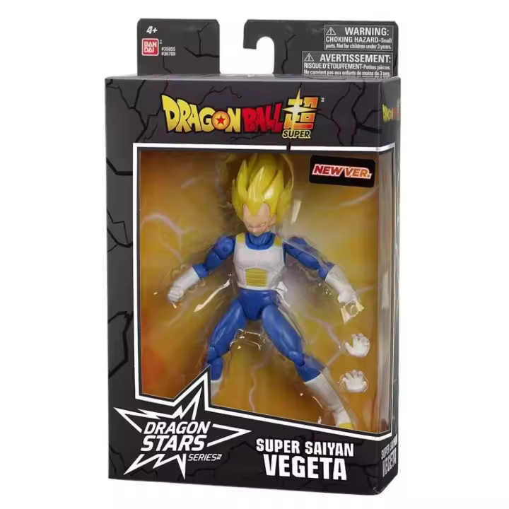 BANDAI figura Super Saiyan Vegeta Dragon Ball Stars (36769) V2 - 1