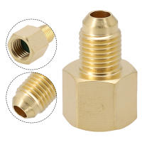 Adaptador De Acondicionador De Coche R134A R12 Con Conexión Rápida 1/2" ACME Hembra Y 1/4" SAE De Cobre De Alta Calidad Para Inyector De Combustible - details 3