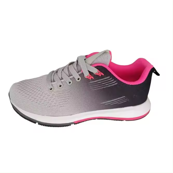 Mº8 DEPORTIVA GRIS  MODERNA CON CORDONERA Y PLATILLA SUAVE SUELA MUY LIGERA IDEAL PARA PASEO ANDAR O TRABAJAR ES MUY COMODA Y SUAVE - 1
