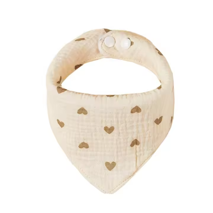 Babero para bebé, bufanda triangular, babero de alimentación y bufanda gruesa de terciopelo para el cuello - 1