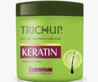 Mascarilla capilar de Keratina Trichup 500ml,Tratamiento reparación, brillo, suavidad  del cabello ,Mascarilla india reparadora de todo tipo de pelo NOVEDAD - details 3