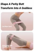 Banda Elástica De Ejercicio Antideslizante Para Sentadillas Y Yoga Equipo De Gimnasio Portátil Para Glúteos Y Piernas Resistencia Para Caderas Y Glúteos Fitness - details 2