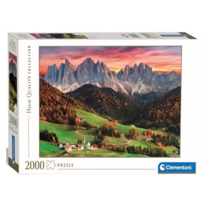 Puzzle 2000 Piezas Valle de Funes Italia Clementoni - 1