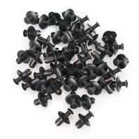50pcs Clip De Plástico Para Coche Negro Retenedor De Panel De Puerta De Automóvil Para Toyota Audi Clavija De Rivetaje Para Vehículo - details 3