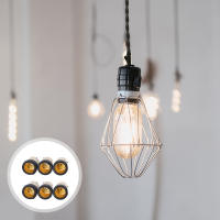 Convertidor De Bombilla 6 Pcs Soporte De Luz Adaptador LED Plástico B15 a E14 Base Para Iluminación Doméstica - details 1