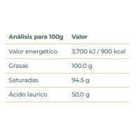 Aceite de Coco Virgen Ecológico, Prensado en Frío y Multifuncional 400g - NaturGreen - details 1