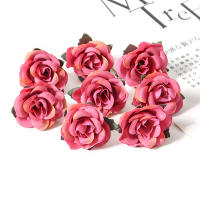 20Pcs Rosas De Seda Artificiales 3.5cm Para Decoración De Bodas Hogar Y Jardín Accesorios Para Guirnaldas De Navidad DIY - details 13