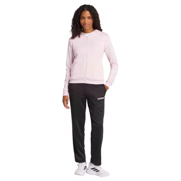 Chandal Adidas Essentials Linear Track Suit para mujer en color rosa - 1