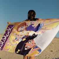 Toalla De Playa LoliRock Anime Dibujos Animados Absorbente Y Suave Para Niños Regalo Ideal Para Viajes Camping Gimnasio - details 10