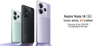 Teléfono Móvil Xiaomi Redmi Note 14 5G Xiaomi Smartphone Versión Global, 6GB+128GB/8GB+256GB, Sistema de cámara AI de 108 MP con OIS, MediaTek Dimensity 7025-Ultra, Pantalla AMOLED de 6,67'' 120 Hz con tecnología de cuidado ocular, Batería 5110mAh, IP64 - details 0