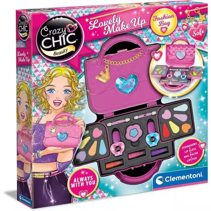Crazy Chic Bolso Maquillaje (Clementoni 18743) CLEMENTONI - 1