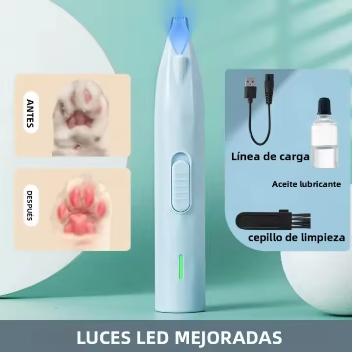 Afeitadora Eléctrica Para Perros Profesional Cortador De Pelo Para Patas Y Cabeza De Gatos Peinado De Mascotas Tijeras Para Glúteos Y Orejas - 1