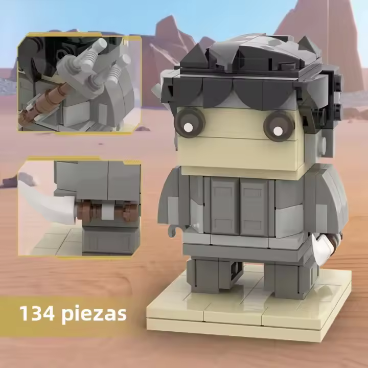 Bloques De Construcción MOC TV Play Fallouted Shelter Personajes Creativos Figura De Acción Lucy MacLean Modelo Para Niños - 1