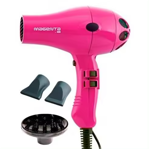 SECADOR DE CABELLO PROFESIONAL TWISTER MAGENTA. 2100W - 1
