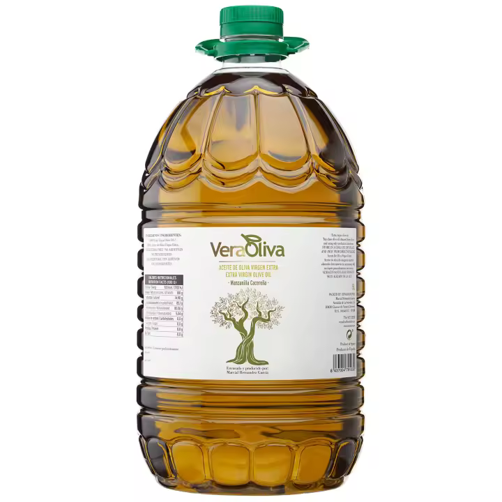 Aceite de Oliva Virgen Extra Veraoliva -  Garrafa de 5l - AOVE Calidad Superior - 1