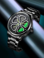 Reloj De Cuarzo Para Hombre NS Cuatro Hojas De Clover Diseño Creativo Casual Correa De Acero Inoxidable Resistente Al Agua - details 18
