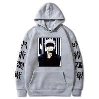 Sudadera De Capucha Anime Japonés 2024 Jujutsu Kaisen Satoru Gojo Para Hombre Estilo Callejero Harajuku Suéter Casual De Primavera - details 3
