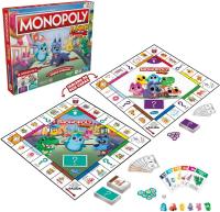 Hasbro Gaming Monopoly Junior 2 Juegos en 1 + 4 años - details 1