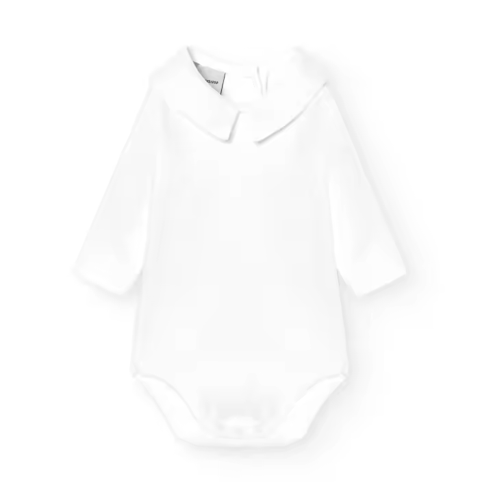 BABIDÚ 1185 bodys de bebé cuello polo manga larga 100% Algodón - 1