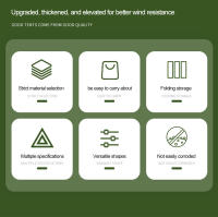 Aluminio Protección Contra Viento Para Estufa De Gas 10 Placas De Cocina Al Aire Libre Camping Picnic Antiviento Protector De Hogar Para Tres a Cinco Usuarias - details 1