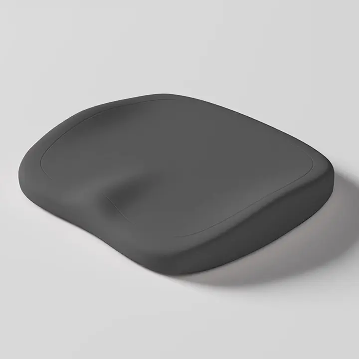 Cojín para silla de oficina, asiento de coche, comedor, mesa de cocina, escritorio, mecedoras, cómodo y alivia la presión (negro) - 1