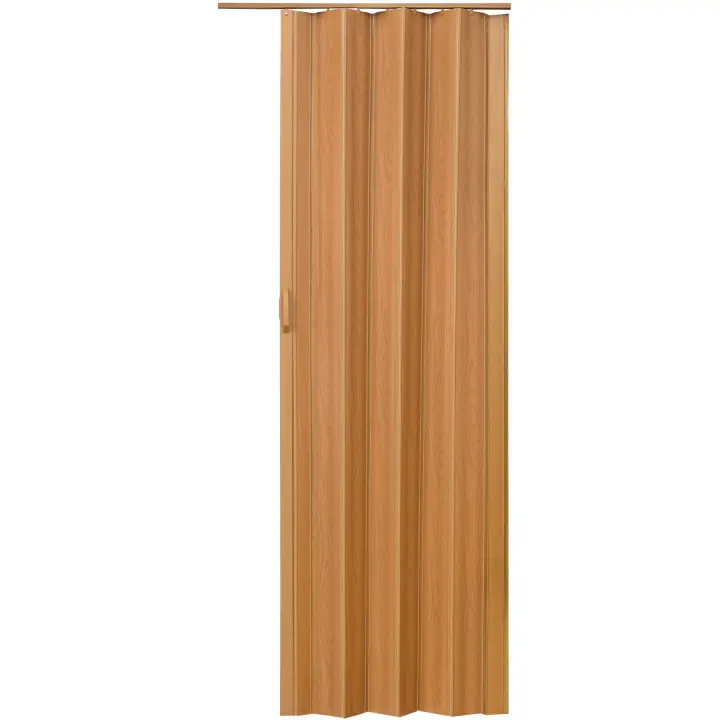 TECTAKE - Puerta plegable corredera, Alternativa económica a puertas/separador de habitaciones, Resistente al agua (para habitaciones/espacios húmedos), Fácil de limpiar - 1