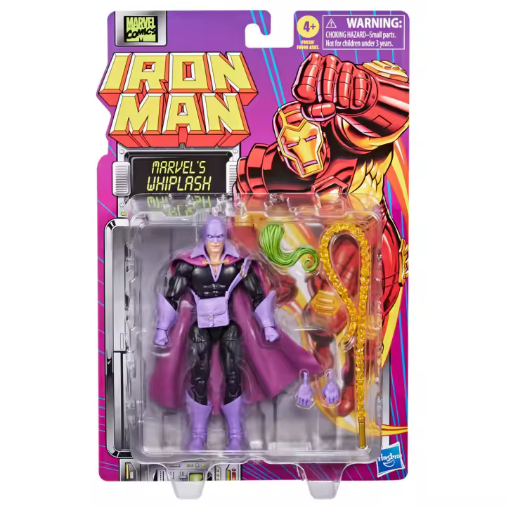 Figura Marvel Whiplash Iron Man Marvel 15cmFigura  Coleccionable - Idea de Regalo- Mercancia Oficial - Juguetes para Niños y Adultos - Movies Fans - Muñeco para Coleccionistas y Exposición - 1