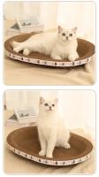 Juguete De Afilado Para Gatos Corrugado Y Redondo/Ovalado Rascador De Madera De Pino Resistente Al Desgaste Accesorio De Sillín Para Gatos - details 6
