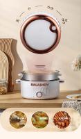Cocina eléctrica portátil multifuncional de 220 V, 1,5 L, sartén de doble capa, utensilios de cocina antiadherentes para cocina y electrodomésticos - details 3