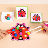 Juguete Educativo Montessori De Clip De Bolas Para Niños Juego De Concentración Y Lógica Clasificación De Colores Entrenamiento De Motricidad Finas Edad Recomendada 3-12 Años - details 2
