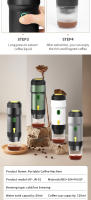 Portable coffee machine capsule coffee machine coffee machine espresso machine rechargeable wireless portable coffee machine - details 7